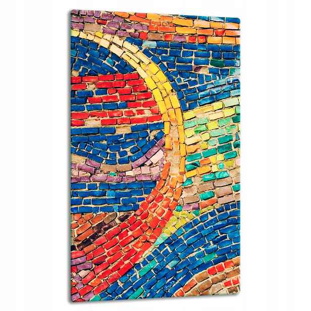 7v1 Skleněná Deska Panel Deska 30x52 Cihly