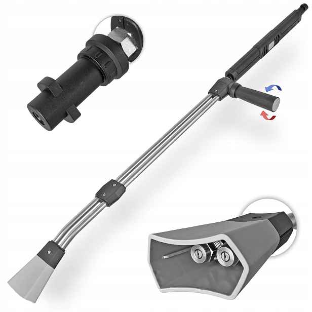 Dvojitá Lanka 1080 mm Mytí A Splachování 2v1 pro Karcher K2 K3 K4 K5 K6 K7