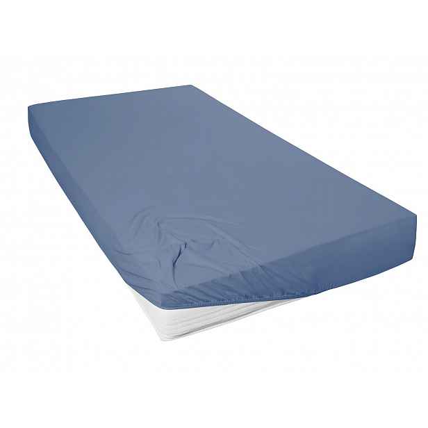 Primera Napínací prostěradlo, 90-100 x 200 cm / 140-160 x 200 cm / 180-200 x 200 cm (modrá)
