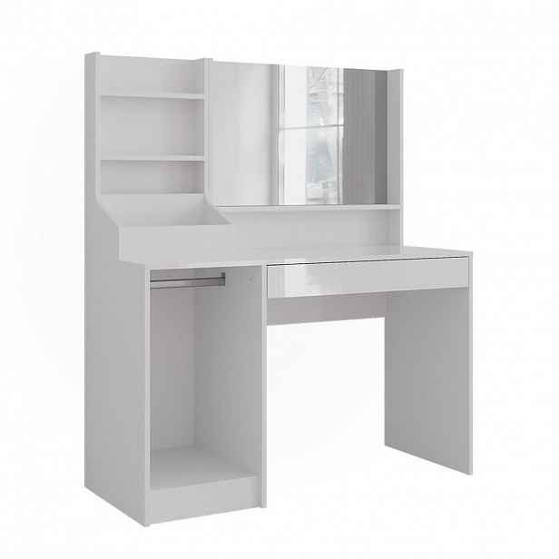Vicco TOALETNÍ STOLEK Sherry Bílá/bílý vysoký lesk 119.8 cm 3 díly