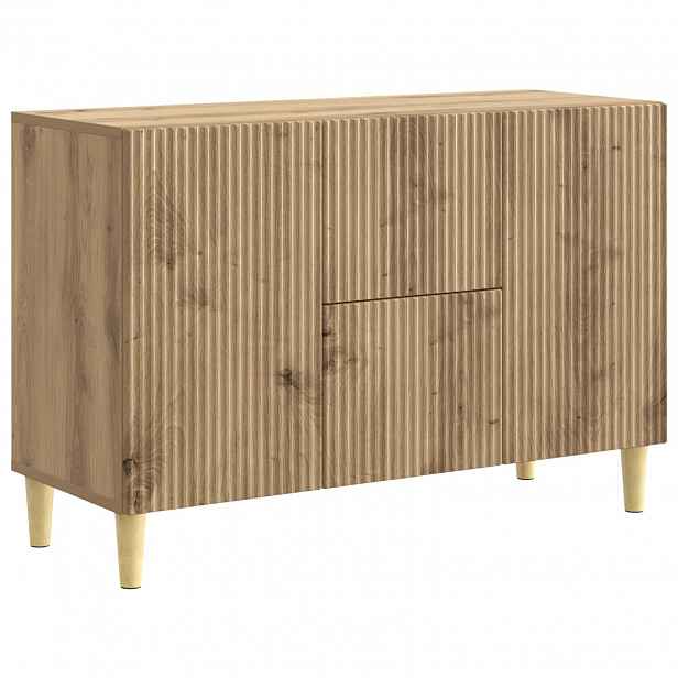 vidaXL Servírovací skříň Dub artisan 89 x 34,5 x 60 cm