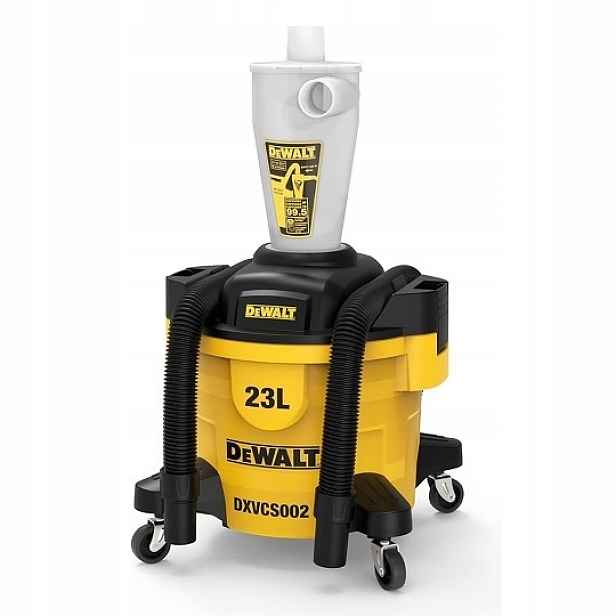 cyklónový odlučovač prachu pro vysavače, 23 l, DeWalt [AT-DXVCS002]