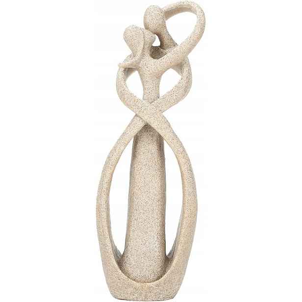 Figurka pár symbol lásky k péči z pískovce jako dárek