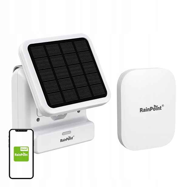 Solární zavlažovací sada s bránou RainPoint, aplikace