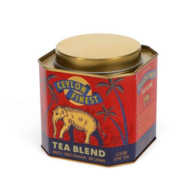 Kovová dóza na sypaný čaj Ceylon Finest – Rex London