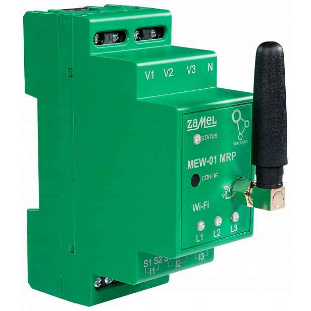 Monitor Elektrické Energie MEW-01/MRP Třífázový Zamel