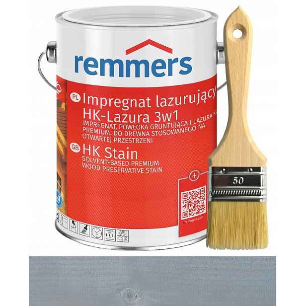 Remmers HK-Lasur impregnát na dřevo 5L platinový