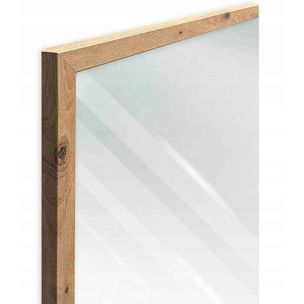 Zrcadlo v úzkém rámu 40x30, rám dub artisan