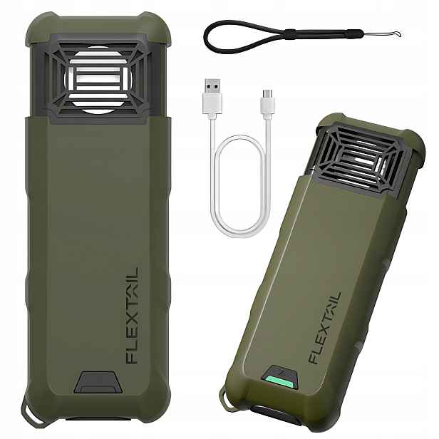 Flextail Bezdrátový odpuzovač komárů Max Repel S 2v1 Powerbank