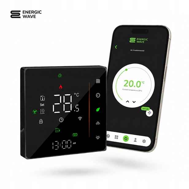 Pokojový termostat Wifi Programovatelné elektrické podlahové vytápění 16A