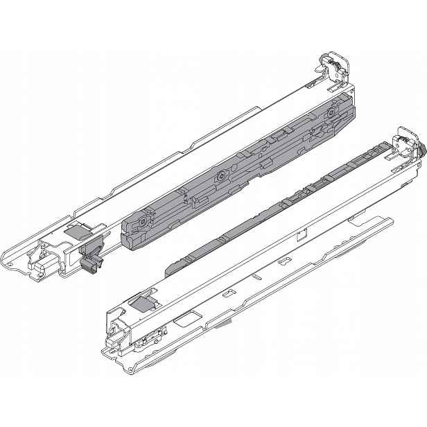 Blum 760H4000SU vodicí lišta Movento 400 Blumotion