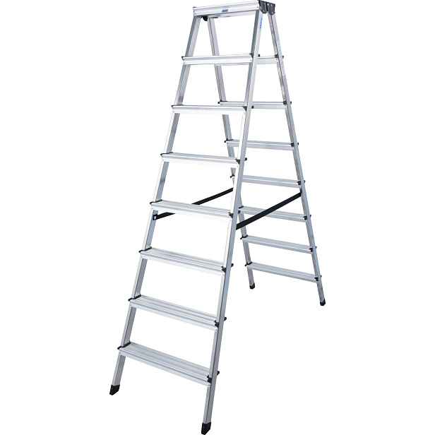 Schůdky hliníkové Krause Monto Dopplo 8