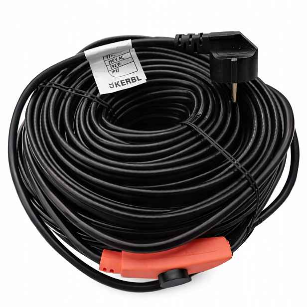 Topný kabel, topný kabel 37 m s termostatem K