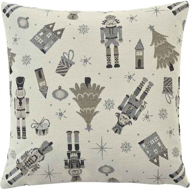 Vánoční povlak na polštář Hombre 50 × 50 cm taupe/grey – Sander