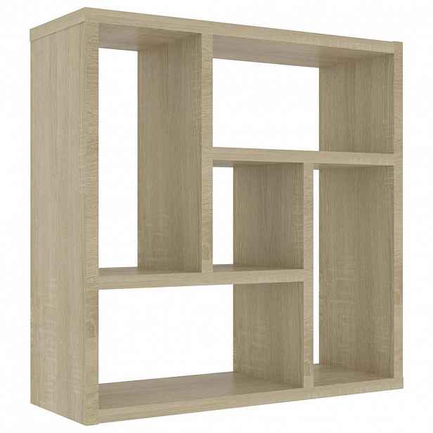 vidaXL Nástěnná police sonoma dub 45x16x45 cm kompozitní dřevo