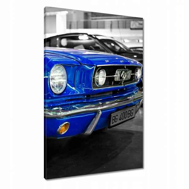 Obrazy 60x90 Modrý Ford Mustang