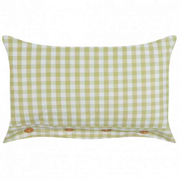 Beliani DEKORATIVNÍ polštář Olivově zelený 40/60 cm Talya
