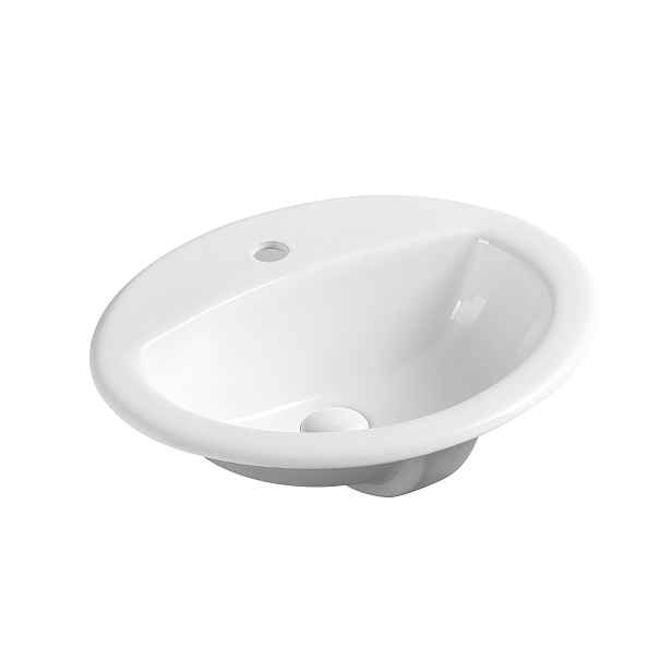 Olsen Spa  Ovale OLKLT6001 - Umyvadlo OVALE I; 51 x 42;5 x 18 cm - zápustné