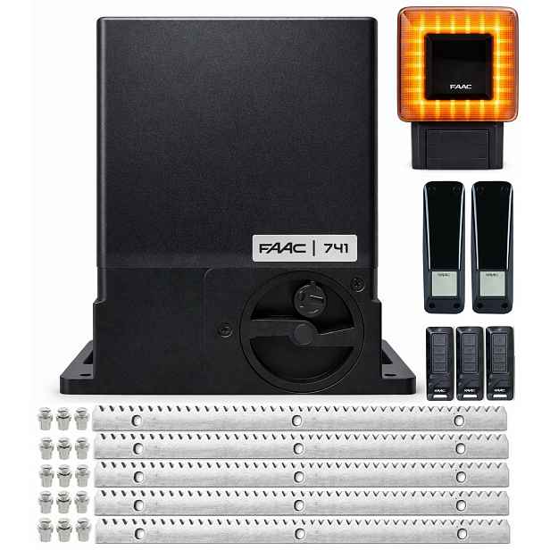 Pohon pro posuvnou bránu Faac 741 Delta 3 900 kg Fds Xled