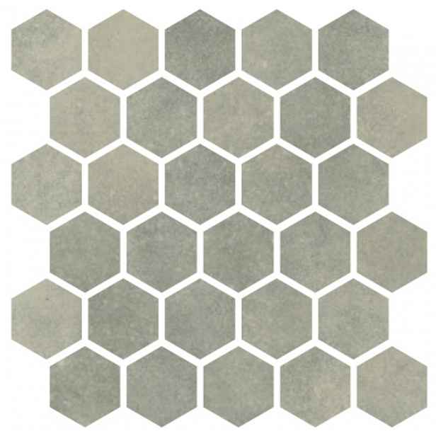 Mozaika Cir Materia Prima soft mint hexagon 27x27 cm lesk 1069918