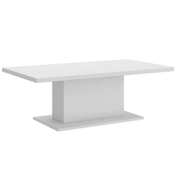 MASSENO KONFERENČNÍ STOLEK VERMONTA, 110/43,3/60 cm, bílý