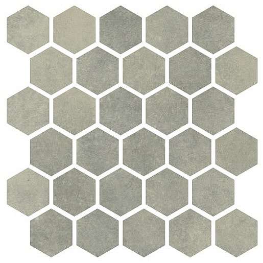 Mozaika Cir Materia Prima soft mint hexagon 27x27 cm lesk 1069918