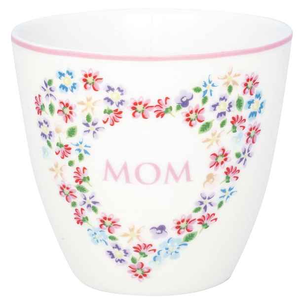 Porcelánový šálek Green Gate Columbine Mom, 300 ml