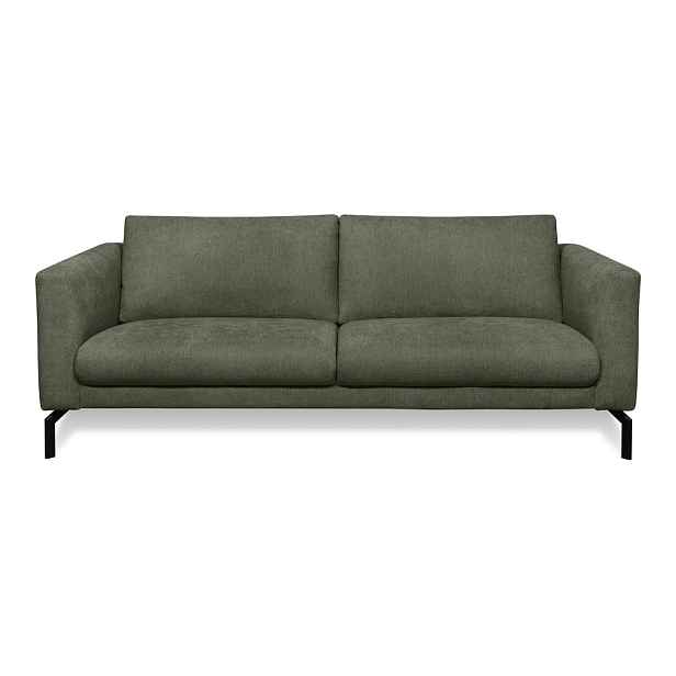 Tmavě zelená pohovka 216 cm Gomero – Scandic
