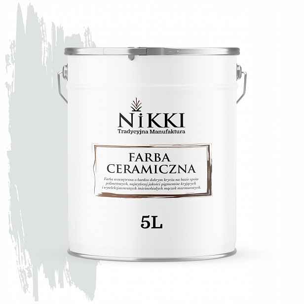 Barva Na Stěny Keramická, Barva Bílá Zlomená V Khaki H1675 Hluboký Mat 5L