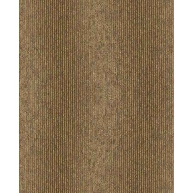 Exkluzivní hnědo-zlatá tapeta s vertikálními pruhy, 10 M X 106 CM