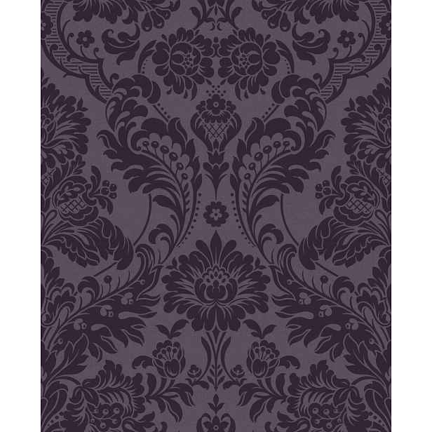 Glamour Tapeta Na Flizelině Vzor S Velurovými Ornamenty