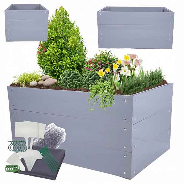 Plastový box na zeleninu z Pvc zeleninová zahrada záhon Pvc 60x120x