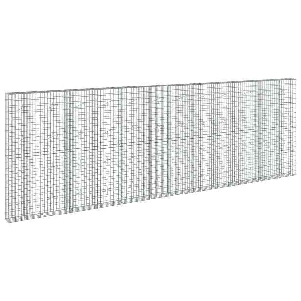 vidaXL Gabion s drátem 5 mm a síťkou 5x10 cm 700x20x200 cm