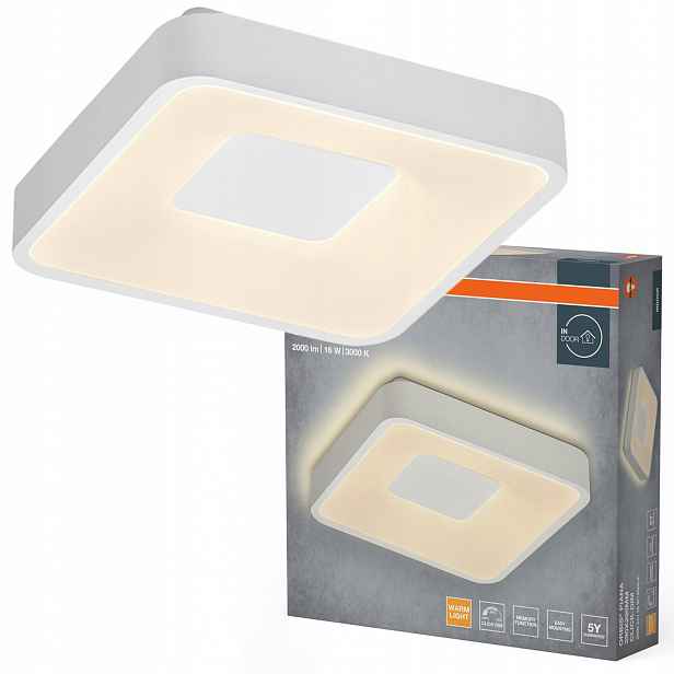 Stropní Svítidlo Led nástěnné svítidlo 16W 1000lm 3000K Teplá bílá Orbis Osram