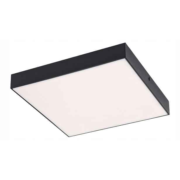 Stropní Svítidlo s moderní Led černou barvou čtverec 17 cm, proměnlivá barva Rabalux