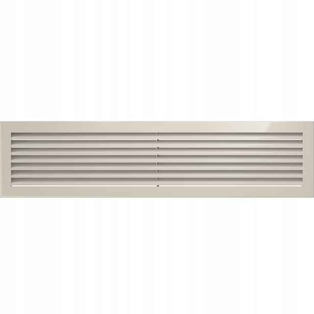 Ventilační Mřížka Krbová Obdélníková S Krémovou Síťovinou Fresh 17X70