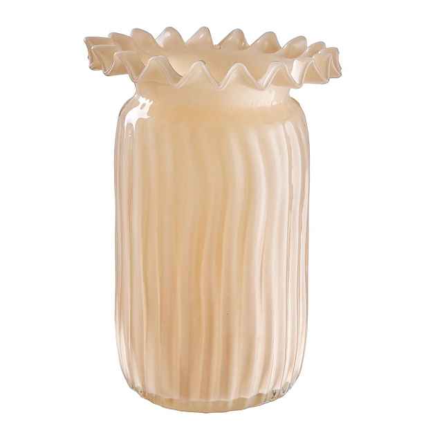 CREAM Váza 23 cm - krémová