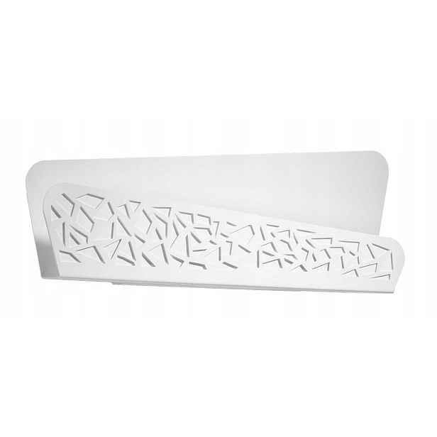 Sollux Nástěnné svítidlo bílé dekorativní, moderní do obývacího pokoje, ložnice, 40 cm