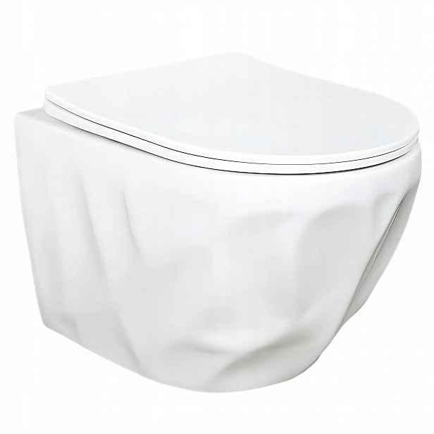 Závěsná Wc Mísa Rea Gustavo Rimless, Moderní Závěsná Bezpřírubová