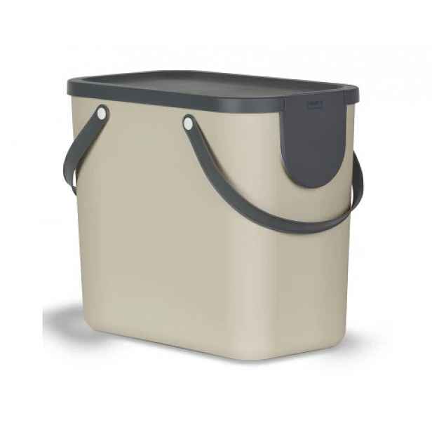 Odpadkový koš Albula 25 l, cappuccino