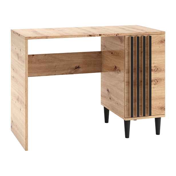 MASSENO PSACÍ STŮL ARTIANO, 100x50x74,5 cm, dub Artisan