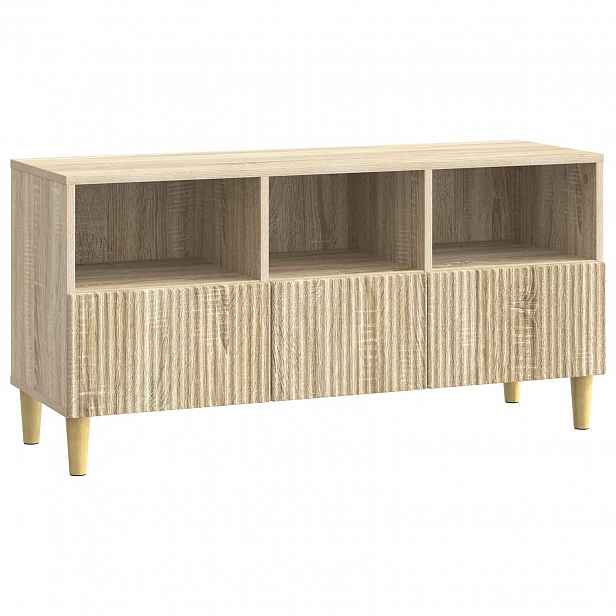 vidaXL Televizní skříň 102 x 34,5 x 50 cm Dub sonoma Kompozitní dřevo
