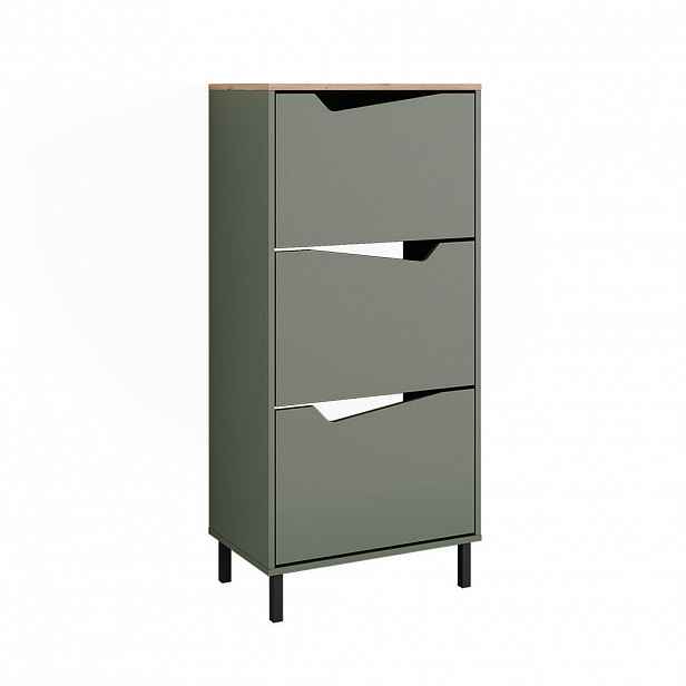 Vicco BOTNÍK NA BOTY Marelle Zelená/umělecká 60 x 129.5 cm se 3 přihrádkami