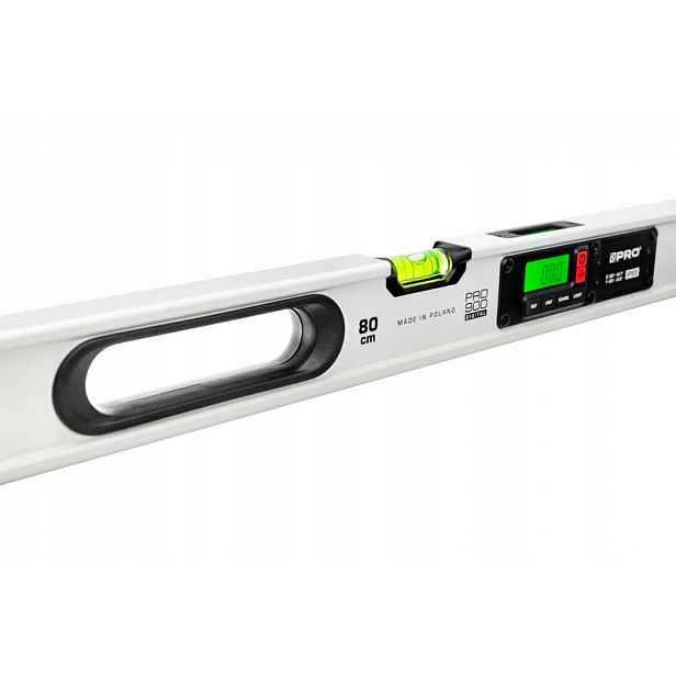 Vodováha PRO900 S Elektronickým Čtením A Magnety 80 CM