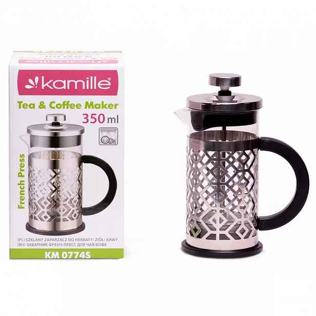 Konvička na čaj/kávu French Press 350ml