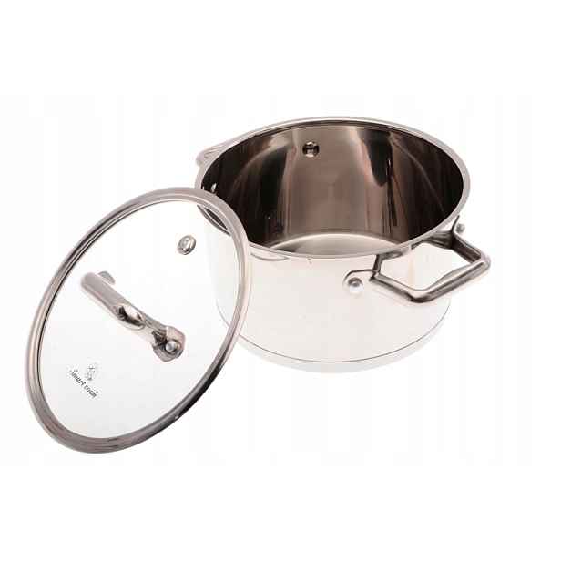 Nerezový hrnec s poklicí 3,5l