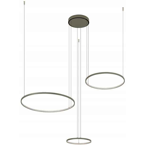 Nowodvorski Led Lampa 11398 Závěsná Olivová Kola Circolo Led 3000K