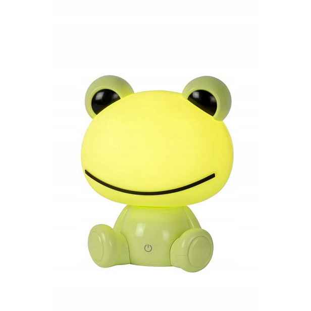 Led stolní lampa 3W Dodo Frog, zelená, 2700K, Lucide