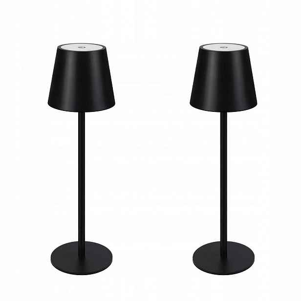 Nettlife LED stolní lampa Abicht 11/11/37,5 cm (sada 2 ks)