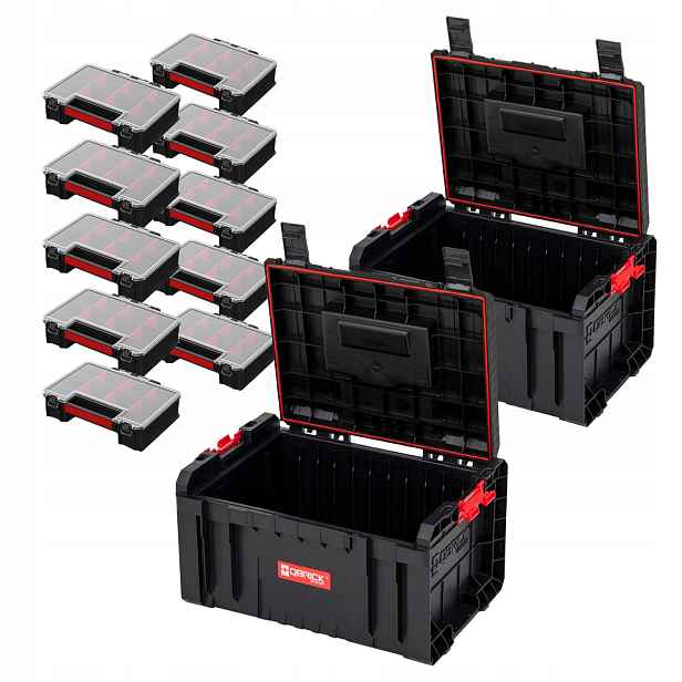 Qbrick System Pro+two TOOLBOX2.0+5xTWO Organizer Multi box x2